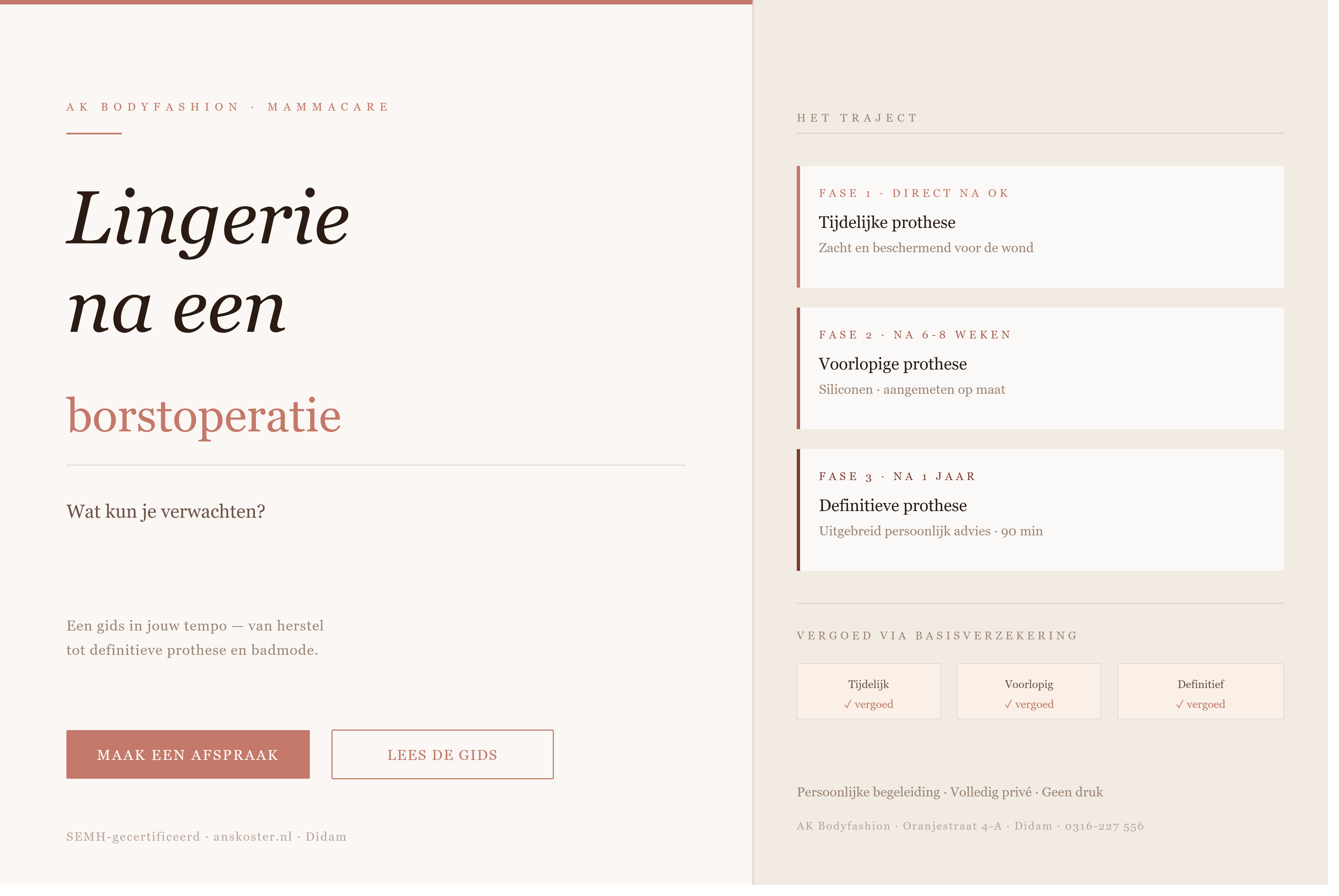 Lingerie na een Borstoperatie: Wat Kun Je Verwachten?