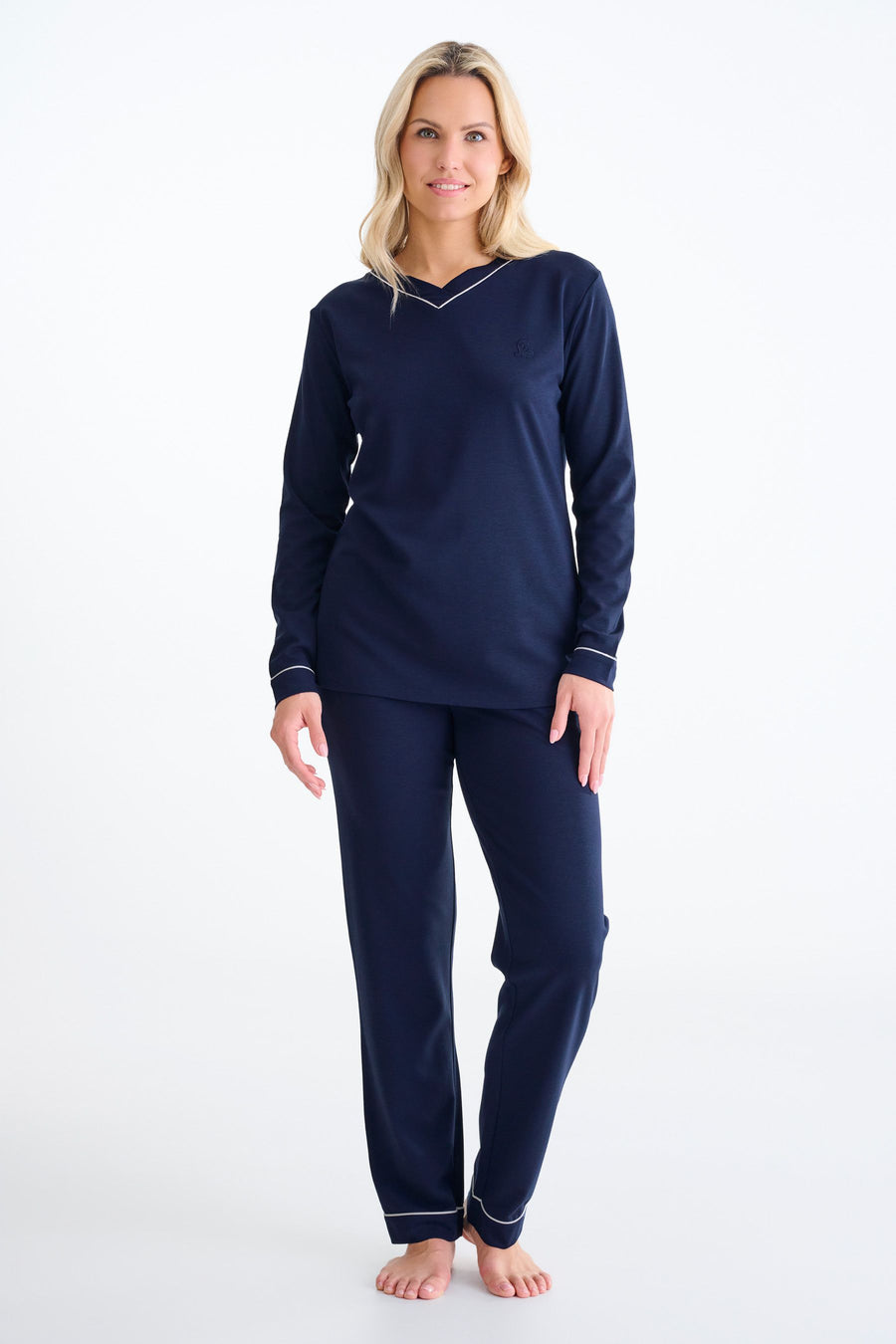 Lisca Tara pyjama in midnight blue
