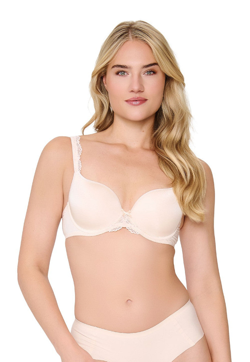 LingaDore Daily t-shirt bh in abrikoos multi