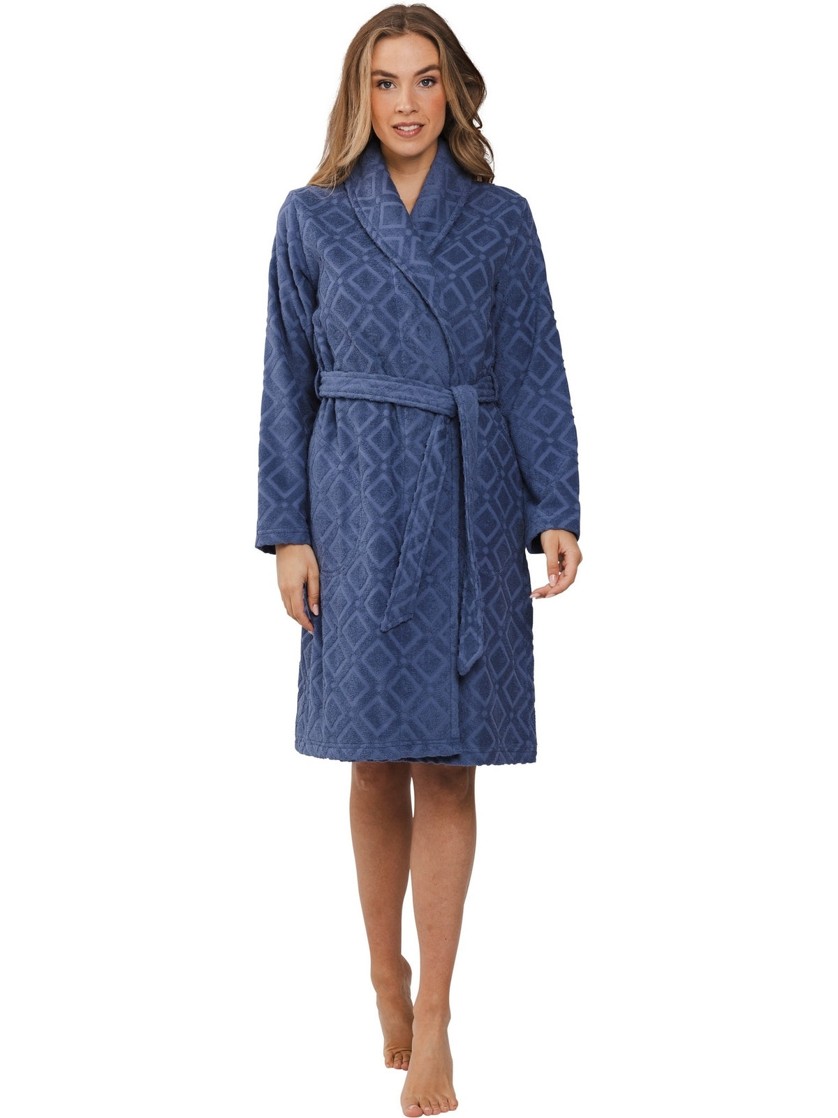 Pastunette Premium Midnight badjas in donkerblauw