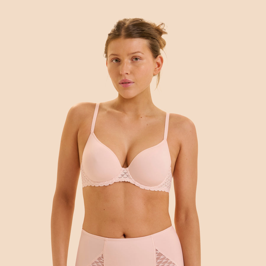 Simone Pérèle Andora spacer bh in rosé