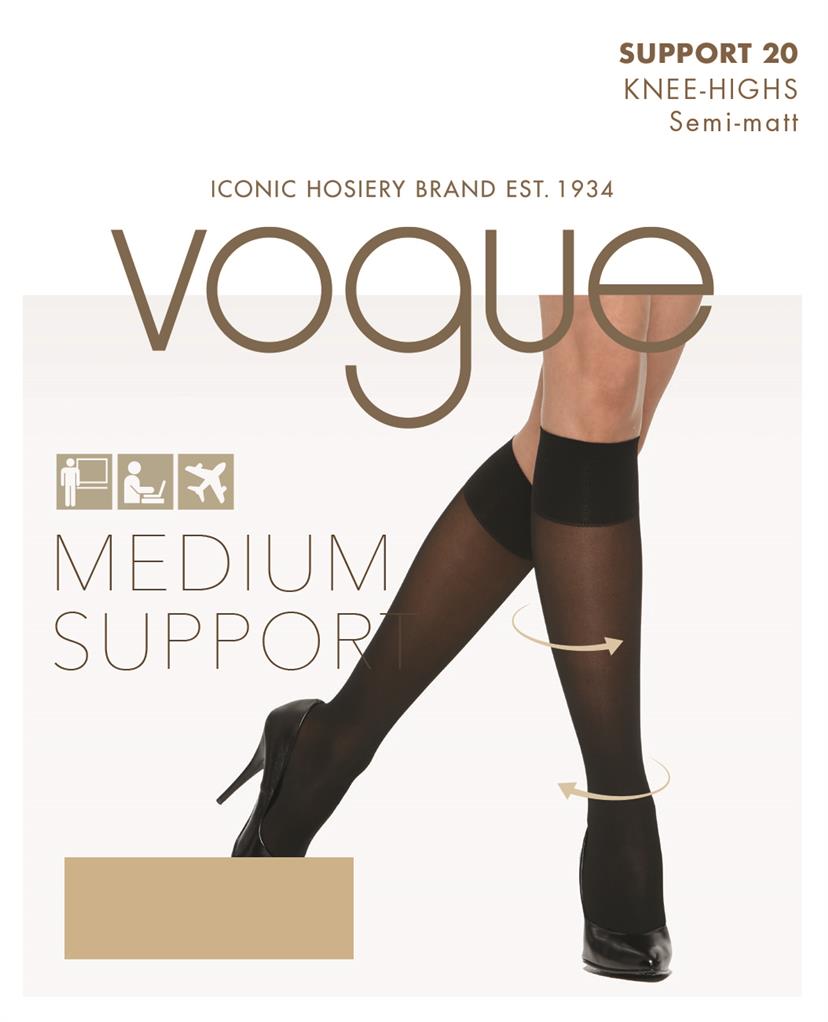 Vogue Support steunkniekous 20 denier