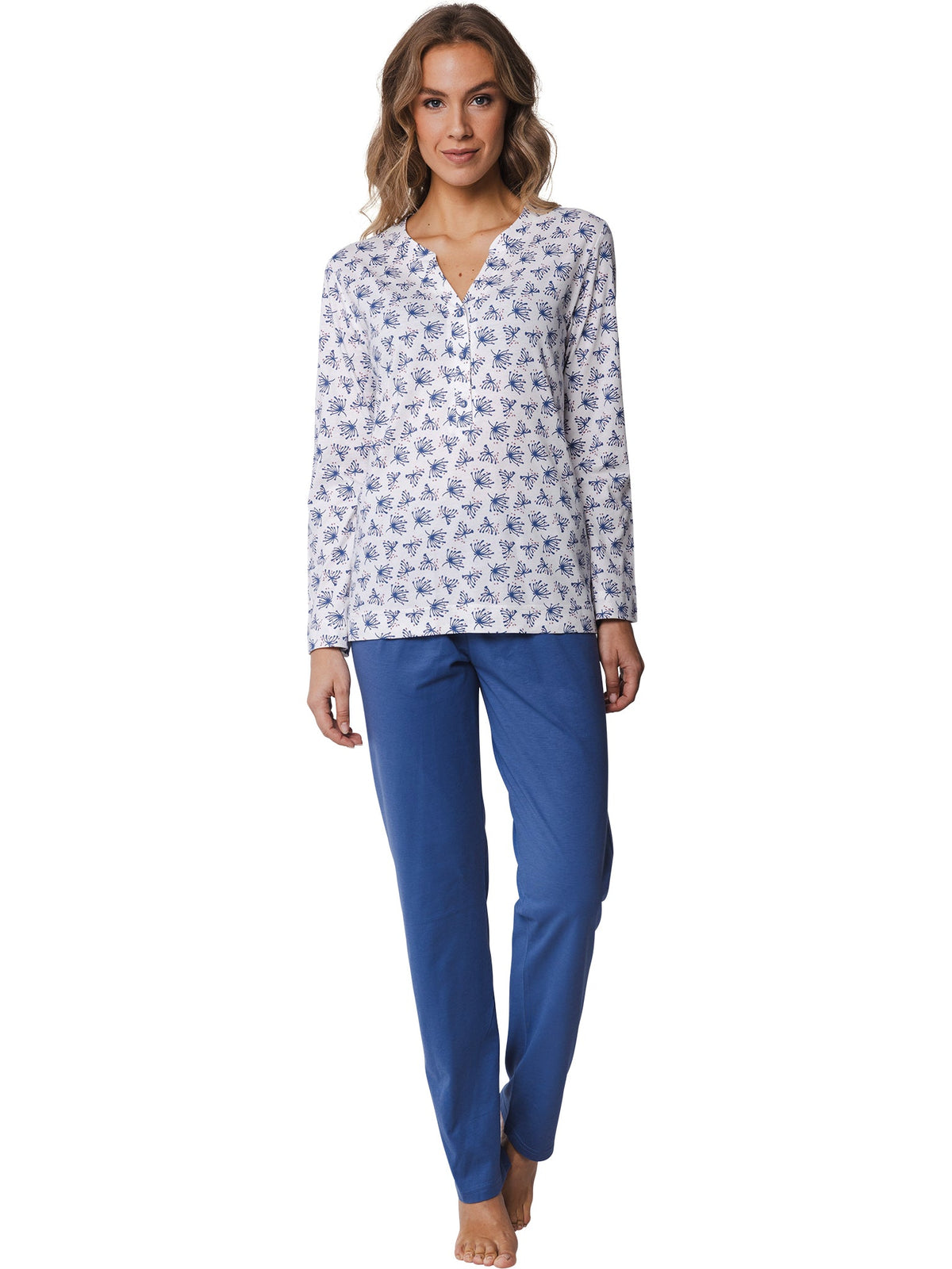 Pastunette damespyjama in dark blue