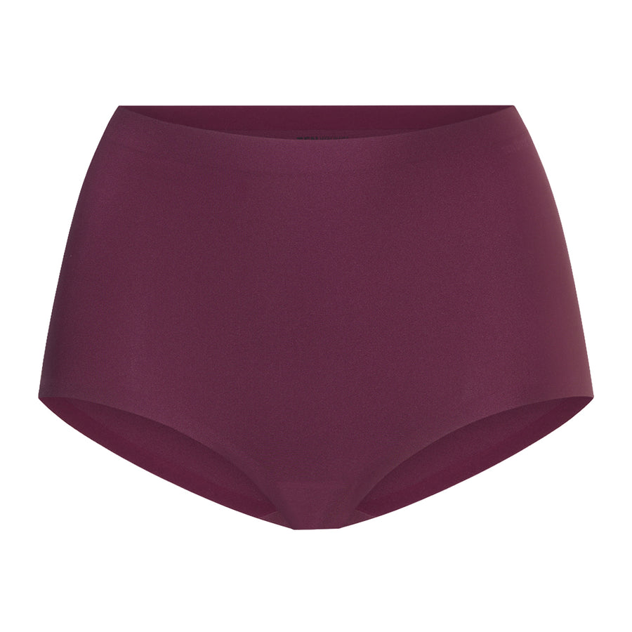 Ten Cate Secrets high waist maxi slip in cherry burgundy