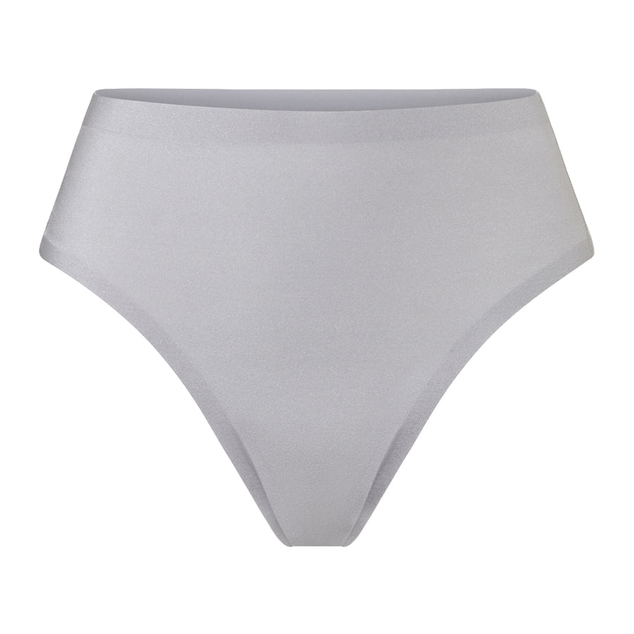Ten Cate Secrets high waist brazilian slip met kant in silver shimmer