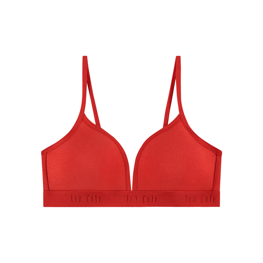 Ten Cate Basics meisjes voorgevormde bh in rood