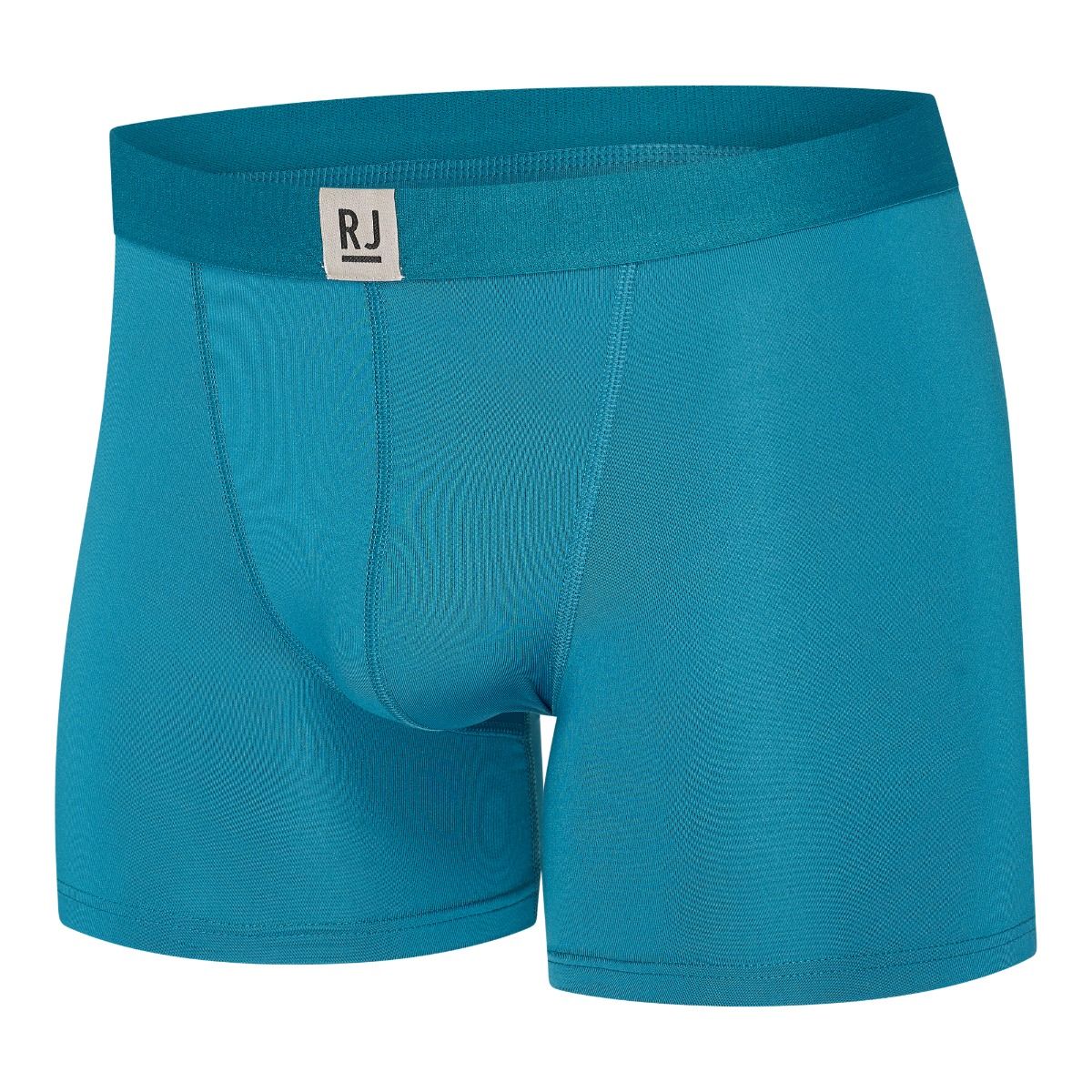 RJ Bodywear Pure Color heren boxershort in petrol