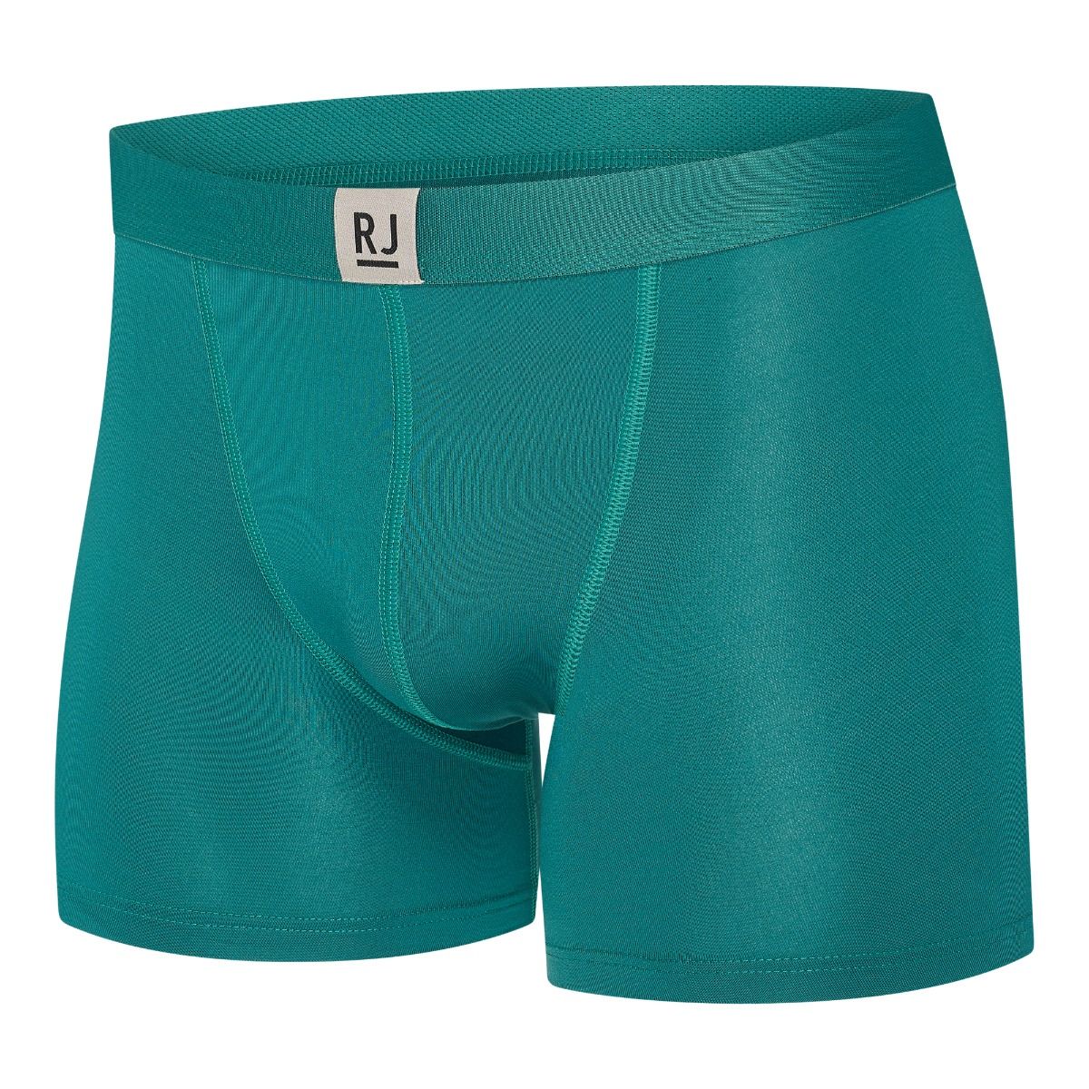 RJ Bodywear Pure Color heren boxershort in emerald
