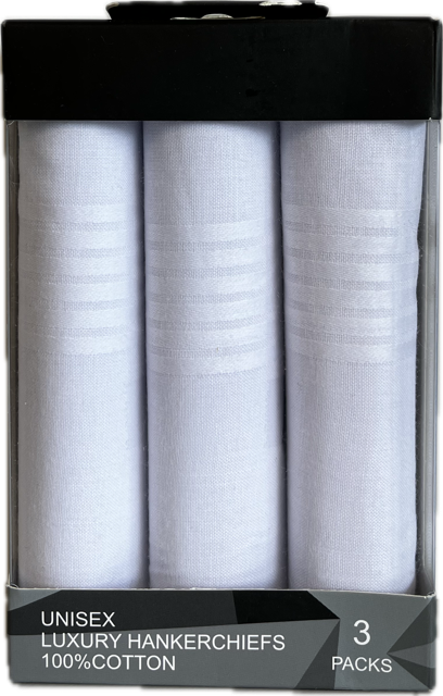 AK Bodyfashion unisex zakdoeken 3-pack (afbeelding 3)