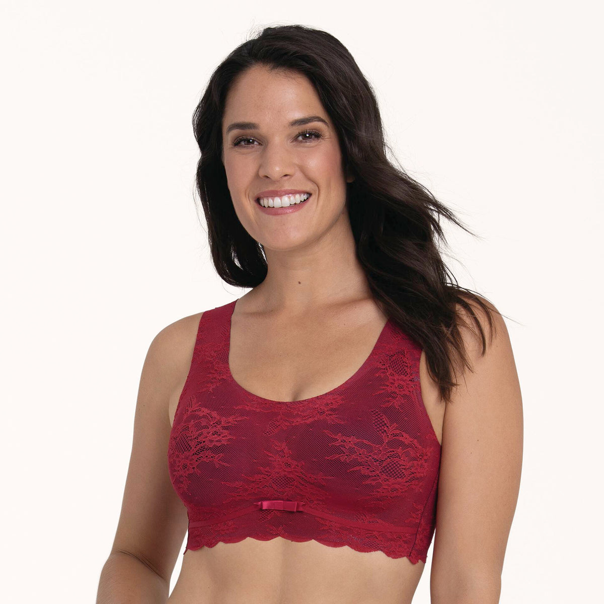 Anita Essential Lace bralette in rood