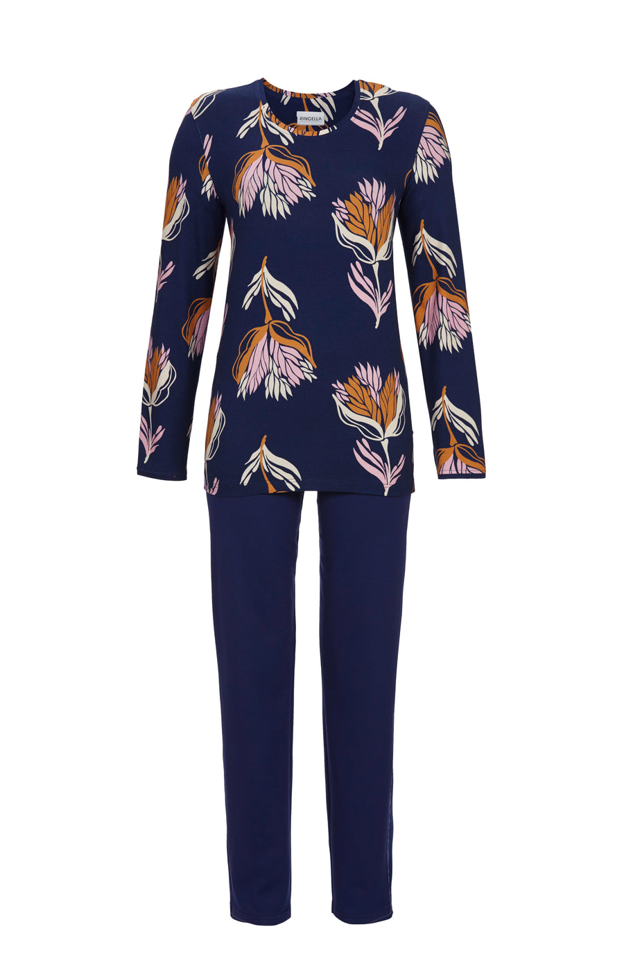Ringella damespyjama in marine
