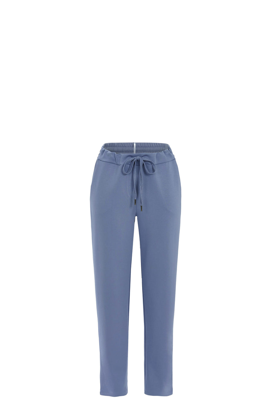 Solo Per Me lange broek met koord in stonewash