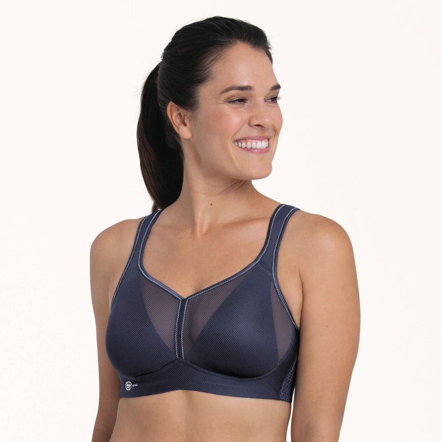 Anita Active Air Control sport bh in blue iris