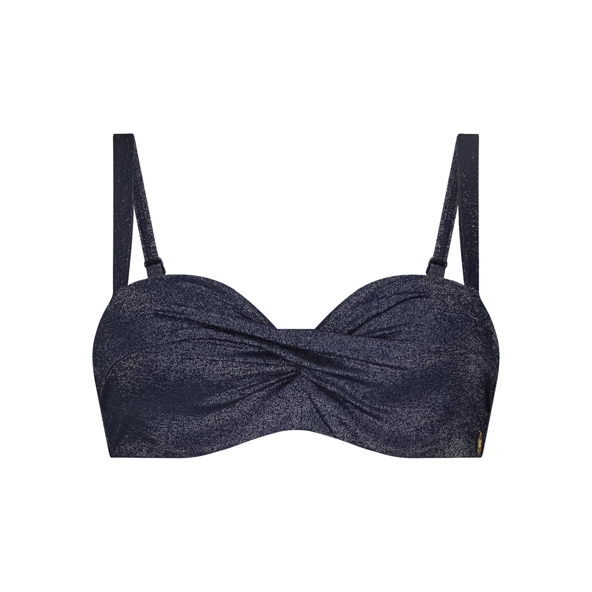 Ten Cate Beach bikinitop twisted padded wired in royal blue