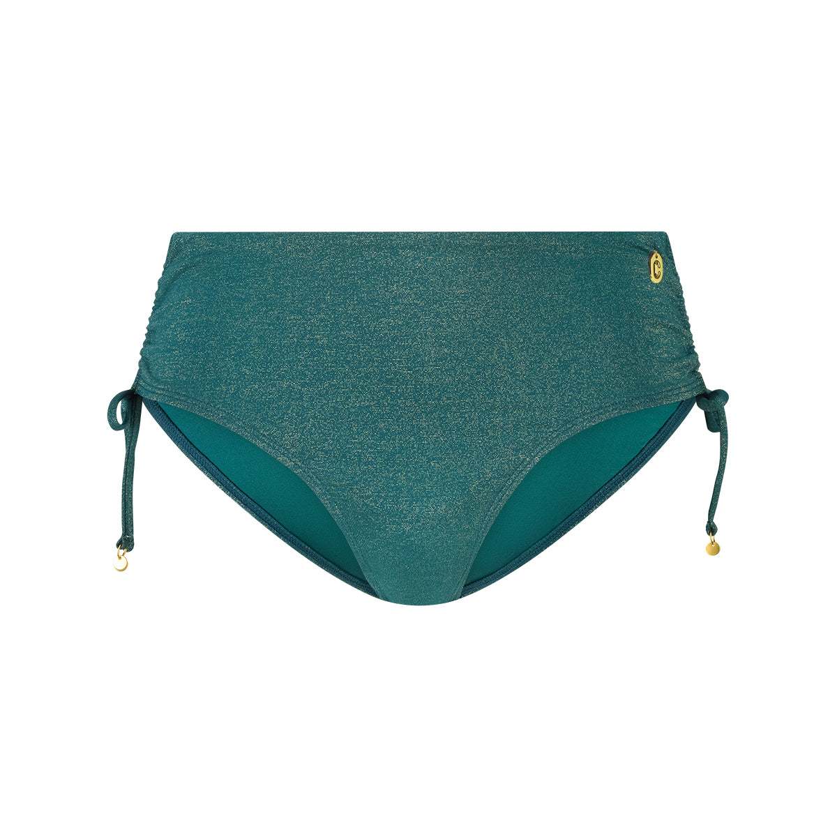 Ten Cate bikinislip midi bow in bottle green