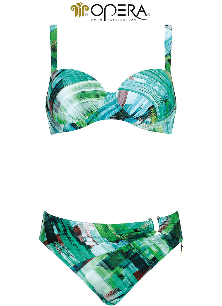 Opera bikini in groen