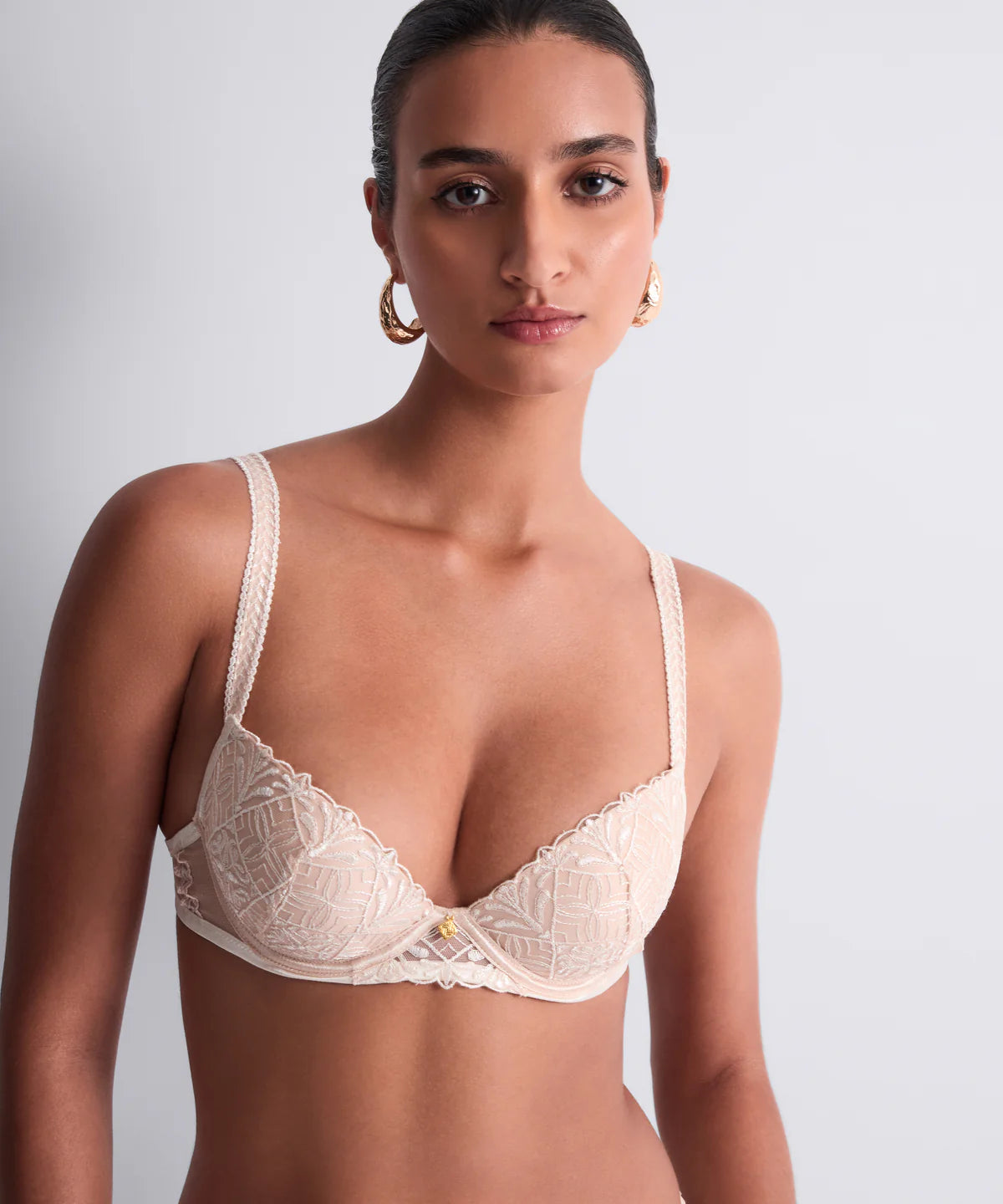 Aubade Iconic Calypso push-up bh in dune