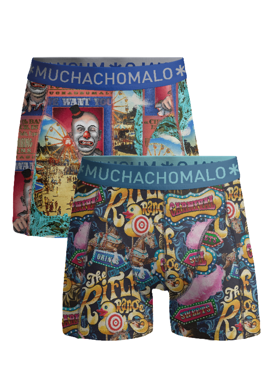 Muchachomalo Fun Fair heren boxershort 2-pack