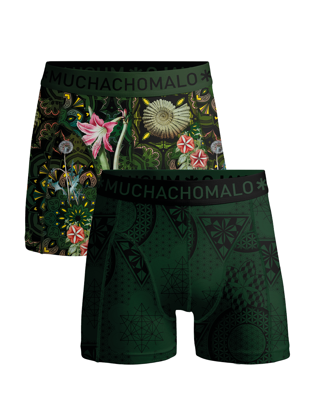 Muchachomalo Geometric heren boxershort 2-pack