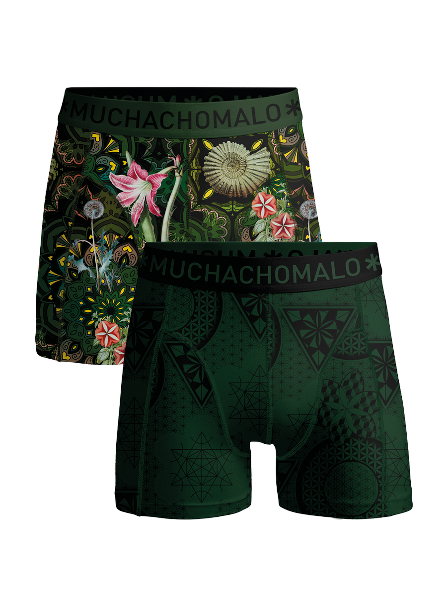 Muchachomalo Geometric heren boxershort 2-pack