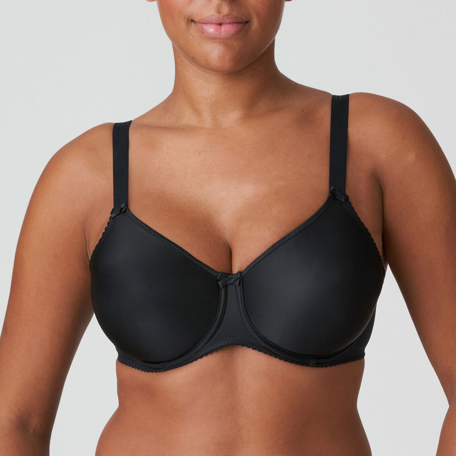 Primadonna Satin volle cup bh naadloos in zwart