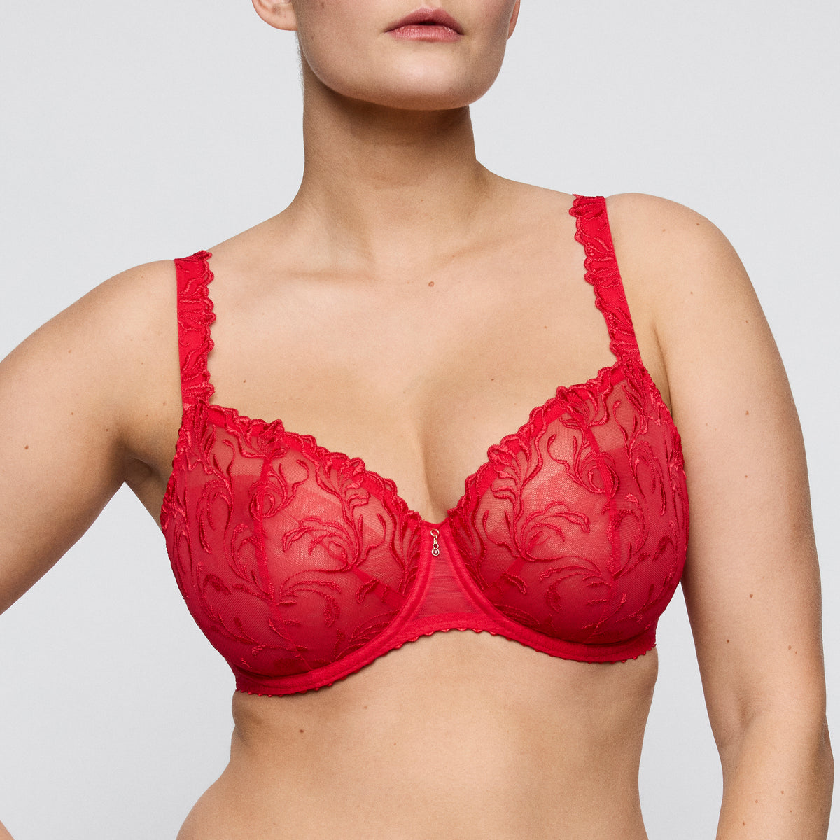 Primadonna Solisse balconette bh verticale naad in true red