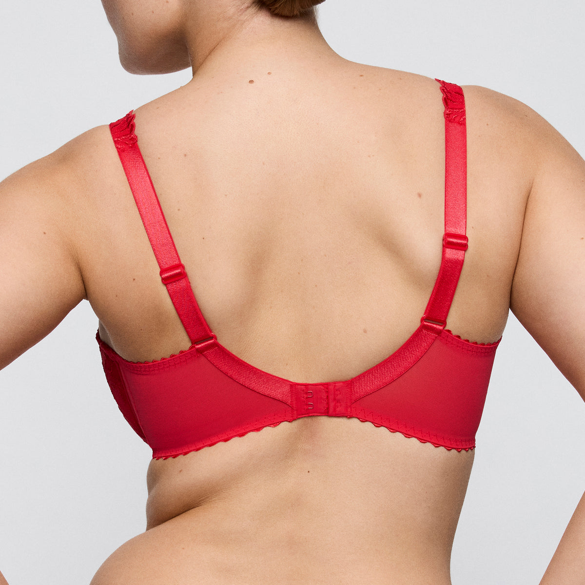 Primadonna Solisse balconette bh verticale naad in true red (afbeelding 3)