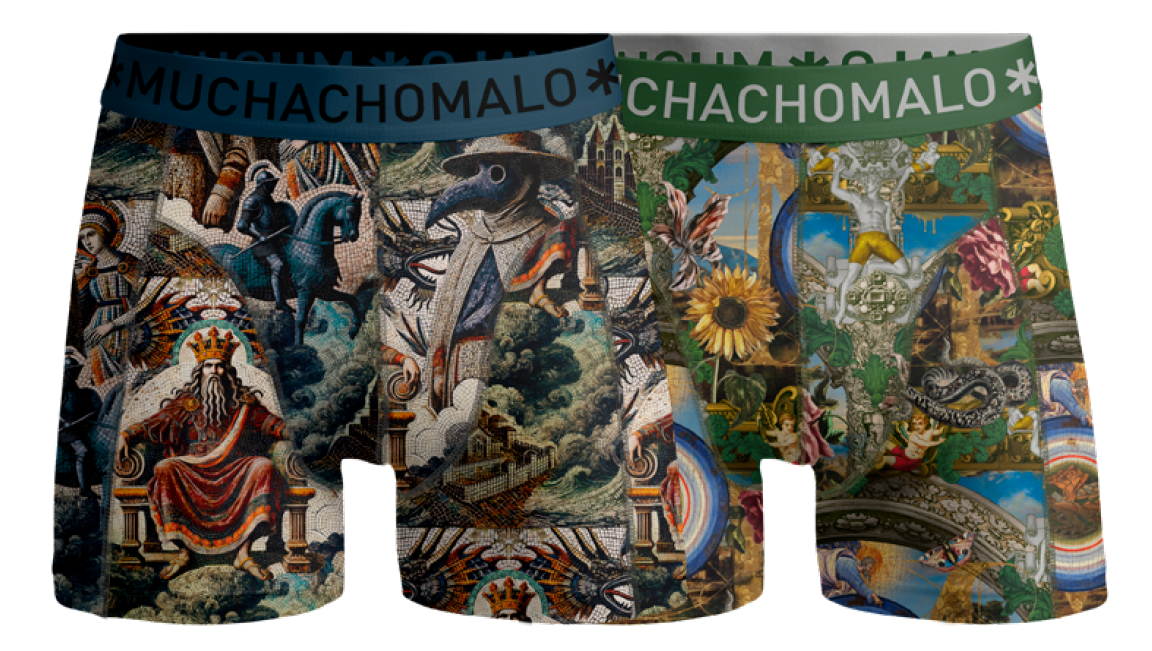 Muchachomalo Premodern heren boxershort 2-pack