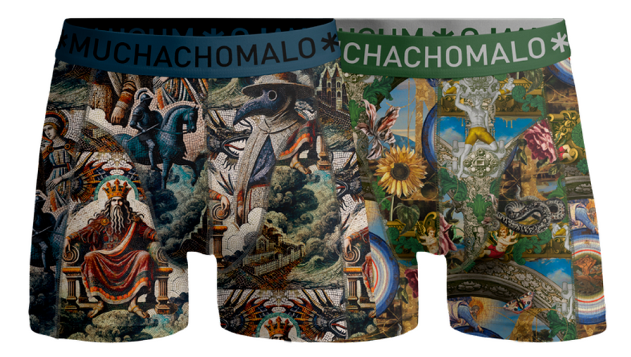Muchachomalo Premodern heren boxershort 2-pack