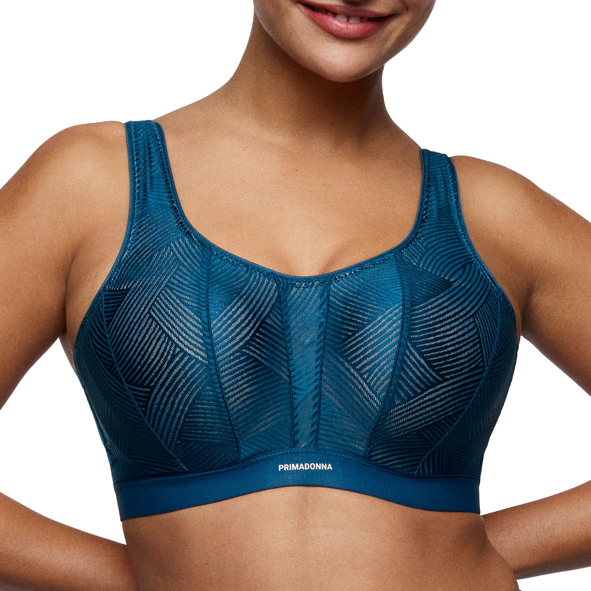 Primadonna Sport The Game voorgevormde sport bh in deep blue sea