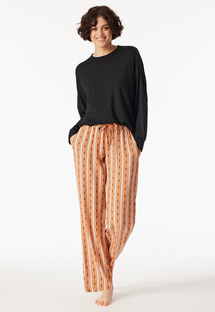 Schiesser Mix+Relax dames loungebroek in multicolour