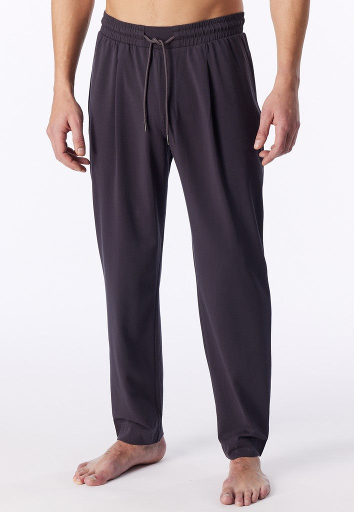 SCHIESSER Mix+ Relax – Lange Herenbroek van Microvezel – Graphit
