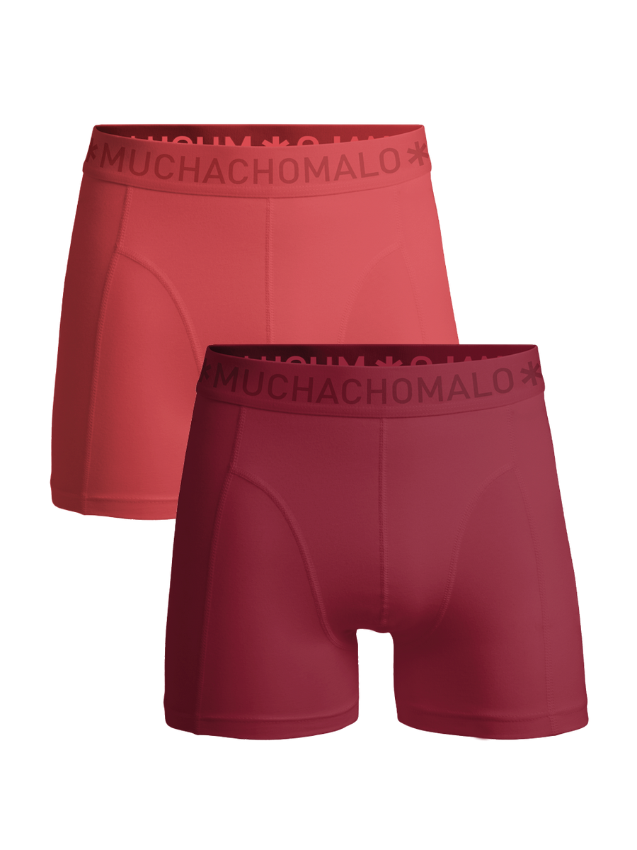 Muchachomalo Solid heren boxershort 2-pack in kleur 802