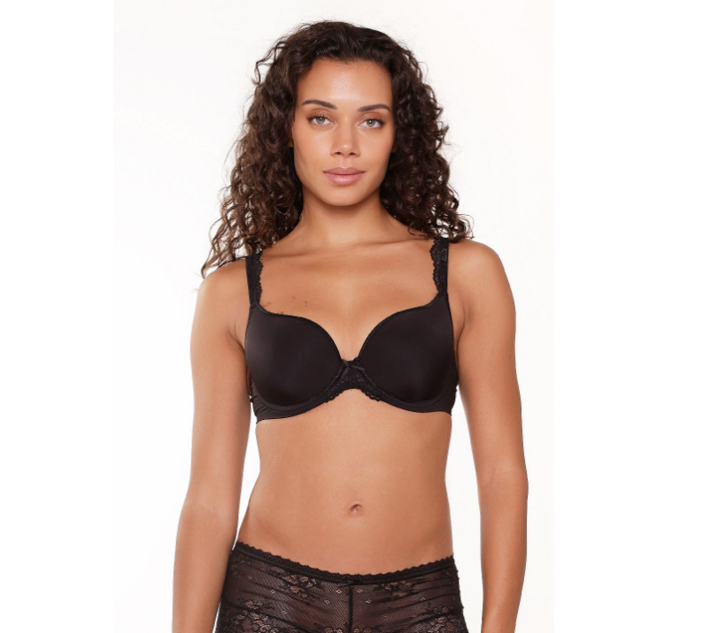 LingaDore Daily t-shirt bh in zwart