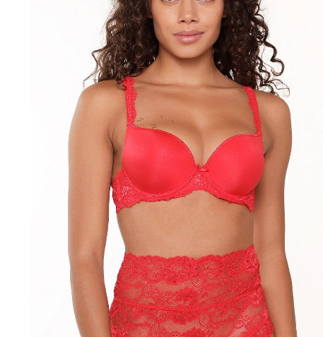 LingaDore Daily push-up bh in rood