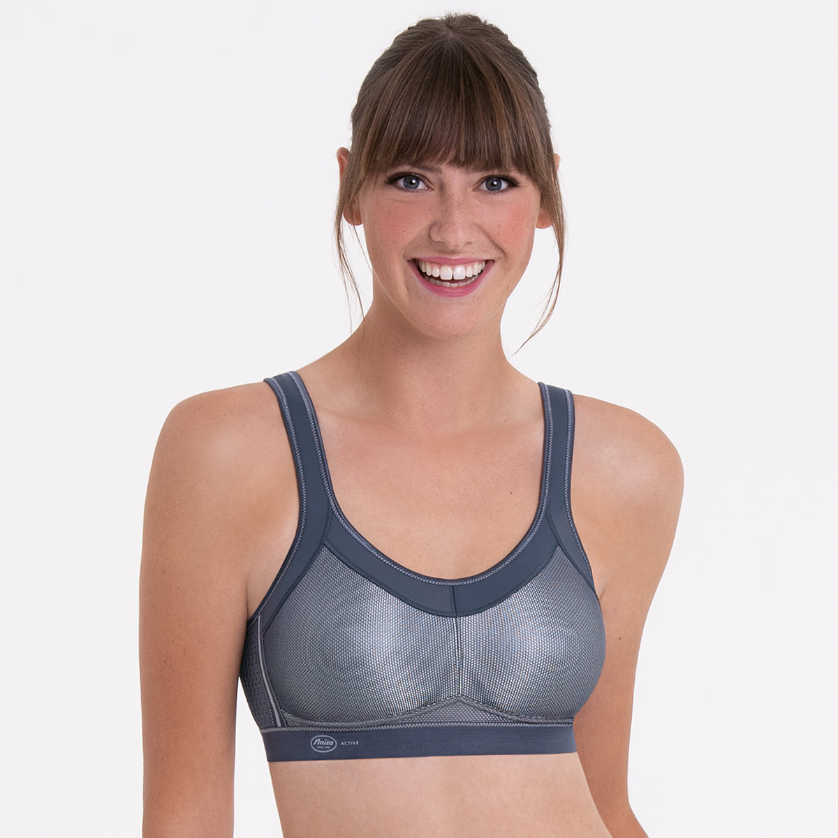 Anita Active Momentum sport bh in antraciet