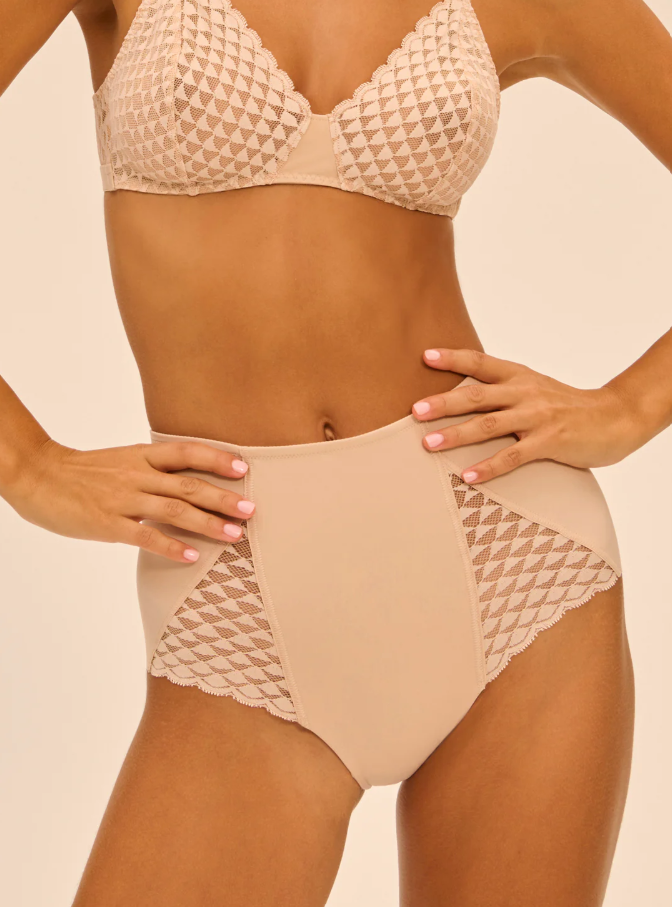 Simone Pérèle Subtile shapewear tailleslip in beige