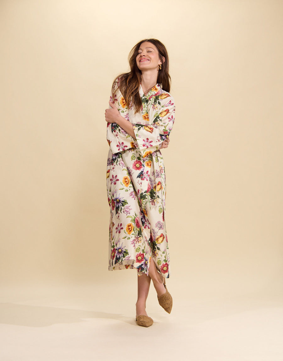Essenza Ilona kimono in vanilla