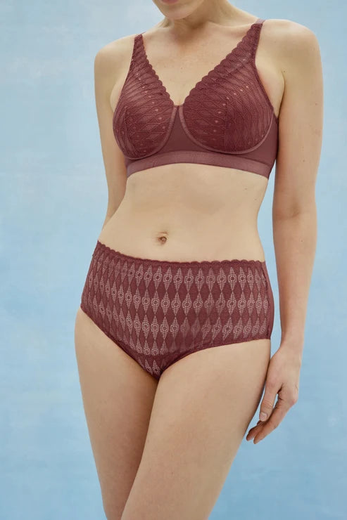 Megami Lotus – Full-Coverage Brief – Ripe Cherry M7107