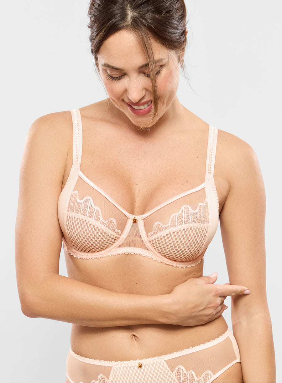 Empreinte Luna omhullende bh in quartz