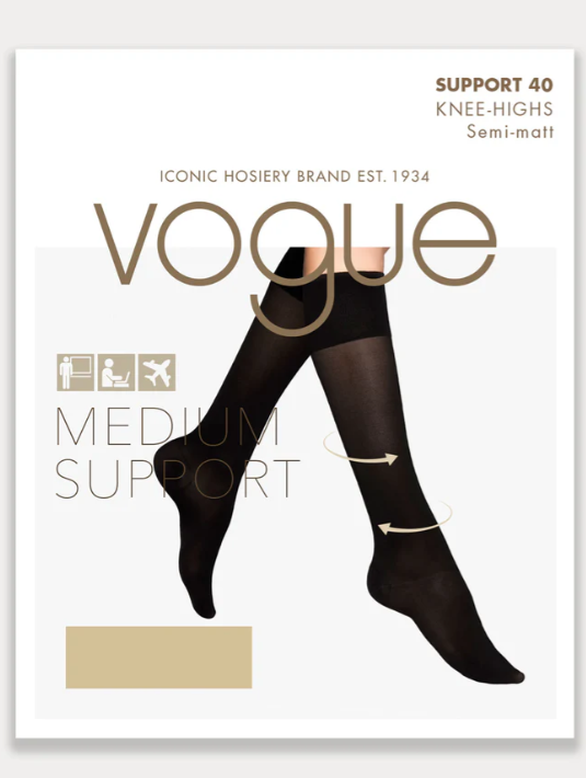 Vogue Support steunkniekous 40 denier