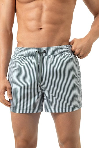 Mey Seaside Stripe heren zwemshort in palm hue