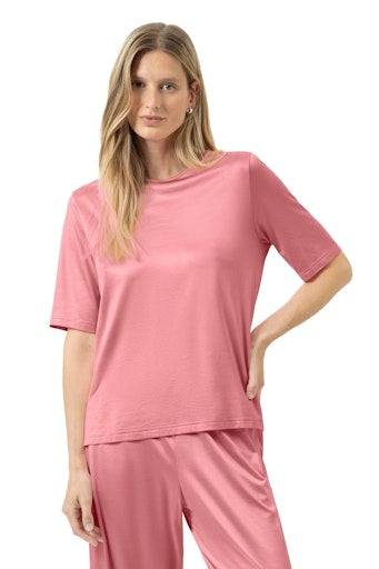 Mey Pure Shine dames t-shirt in pink nectar