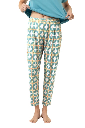 Mey Tile Dream dames loungebroek in teal dream