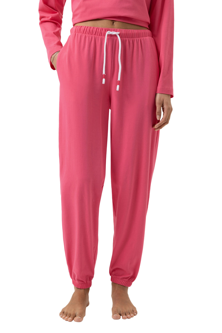 Mey Solid Love dames loungebroek in paradise pink