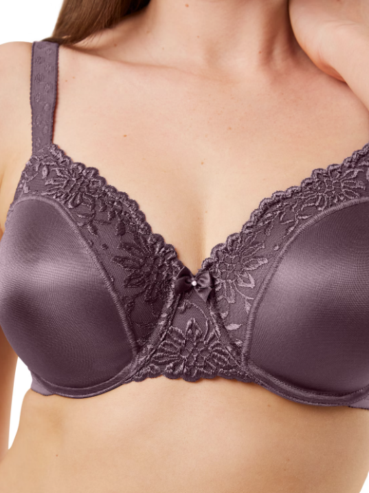 Triumph Ladyform Soft W minimizer bh in purple dusk