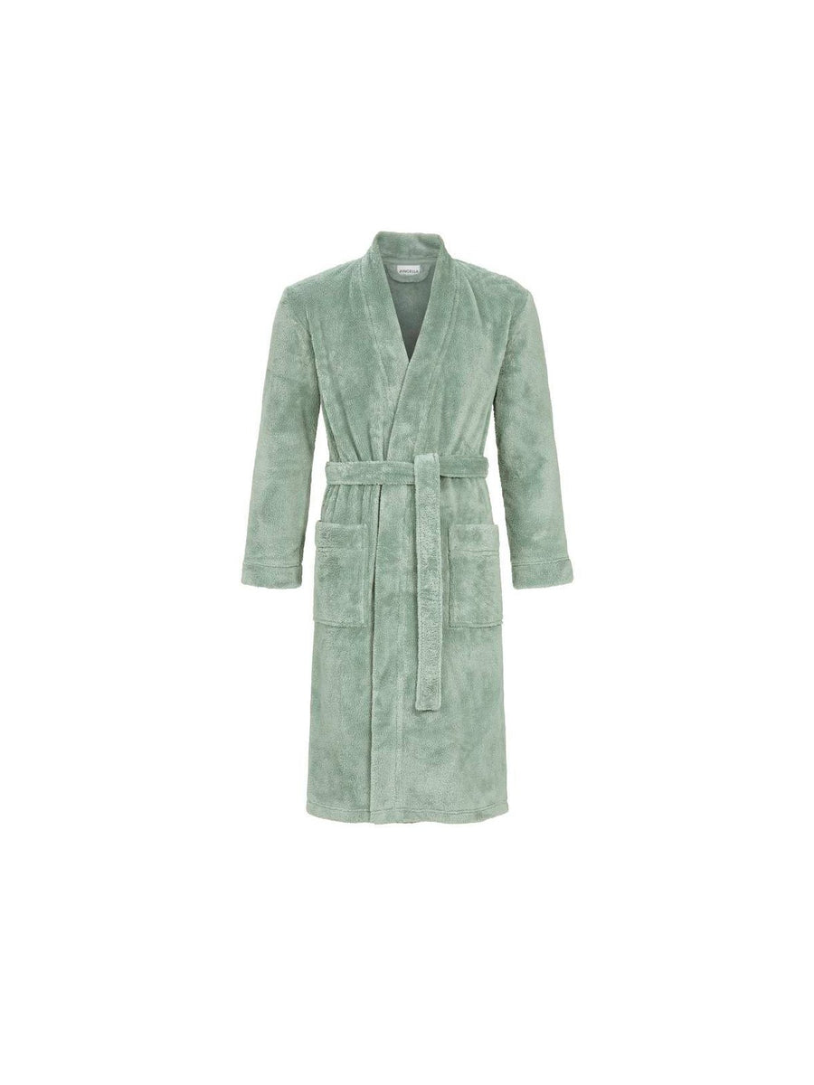 Ringella unisex ochtendjas in ijsgroen