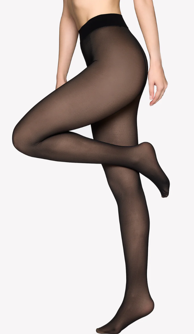 Vogue Sheer Effect thermo panty in nude