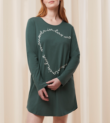 Triumph Bigshirt "Moments in Love" groen