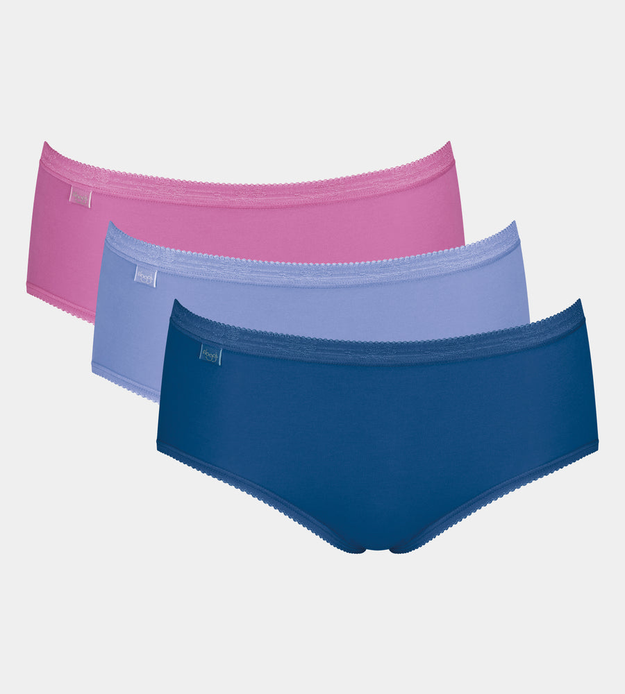 Sloggi Basic midi slip 3-pack